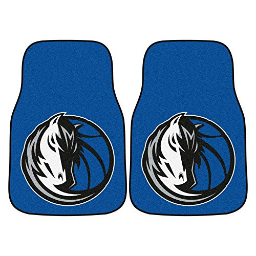 FANMATS NBA Dallas Mavericks Nylon Face Carpet Car Mat