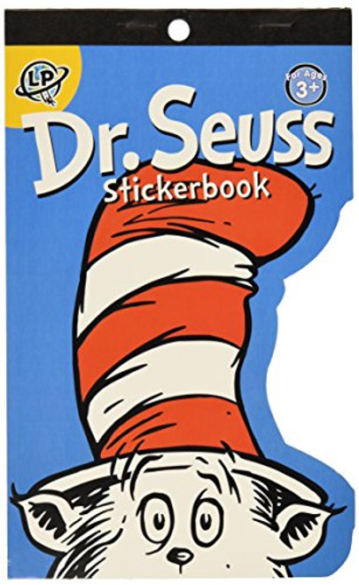 Eureka Back to School Dr. Seuss Cat in Hat Sticker Book for Teachers and Kids, 100+ pcs