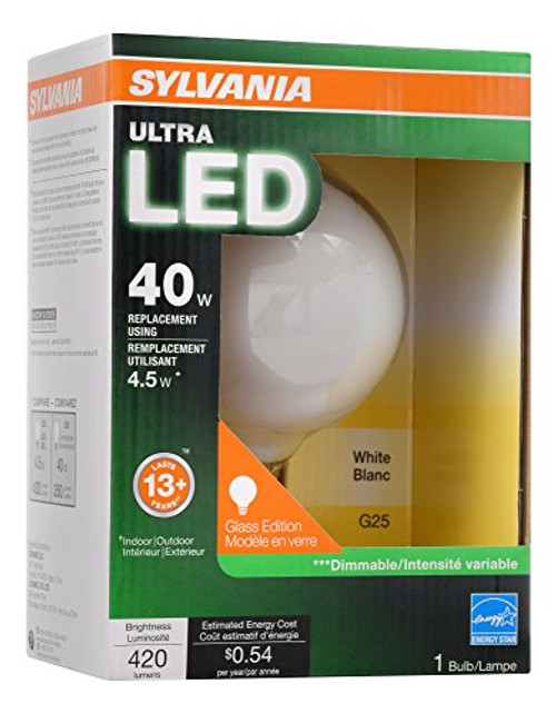 SYLVANIA General Lighting 75298 Sylvania Ultra LED Bulb, White