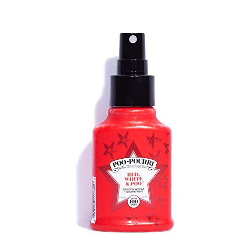 Poo-Pourri Before-You-go Toilet Spray, 2 Fl Oz, Red White & Poo Scent