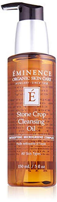 Eminence Organic Skincare Stone Crop Cleansing Oil, 5 Fluid Ounce Eminence Organic Skincare Stone Crop Cleansing Oil, 5 Fluid Ounce