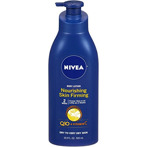 NIVEA Nourishing Skin Firming Body Lotion w/ Q10 and Vitamin C - 48 Hour Moisture for Dry to Very Dry Skin - 16.9 Fl. Oz. Pump Bottle NIVEA Nourishing Skin Firming Body Lotion w/ Q10 and Vitamin C - 48 Hour Moisture for Dry to Very Dry Skin - 16.9 Fl. Oz. Pump Bottle