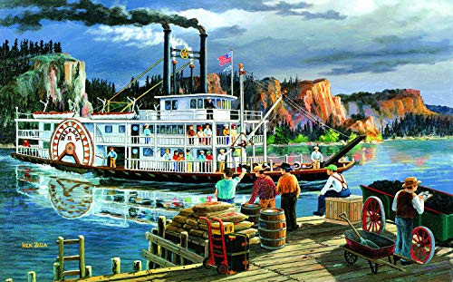 Riverboat 550 550 pc Jigsaw Puzzle by SUNSOUT INC
