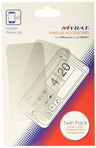 MYBAT MOTXT907LCDSCPRTW LCD Screen Protector for Motorola Droid Razr XT907 - Retail Packaging - Twin Pack