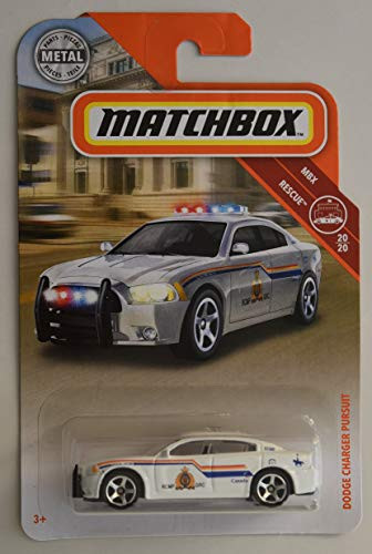 Matchbox Rescue Series Dodge Charger Pursuit 20/20, White