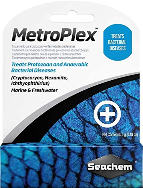 Seachem MetroPlex 5 g / 0.2 oz. for Marine & Saltwater Reef Aquariums! Seachem MetroPlex 5 g / 0.2 oz. for Marine & Saltwater Reef Aquariums!