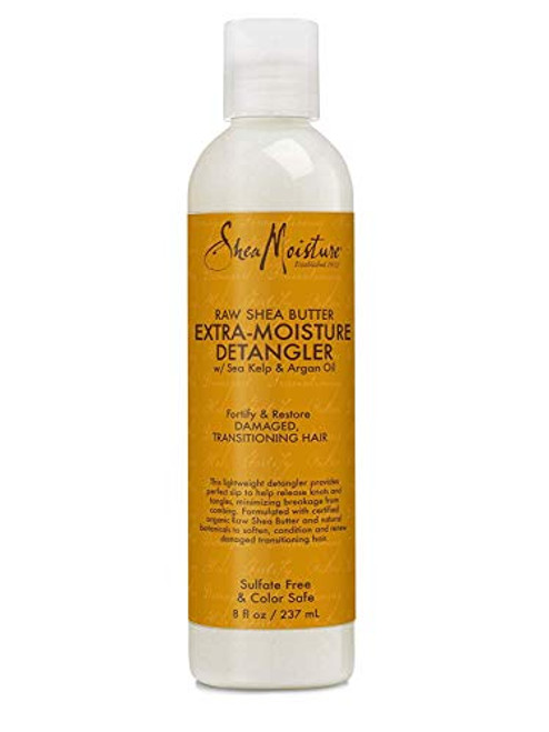 SheaMoisture Raw Shea Butter Extra-Moisture Detangler, 8 Fluid Ounce SheaMoisture Raw Shea Butter Extra-Moisture Detangler, 8 Fluid Ounce