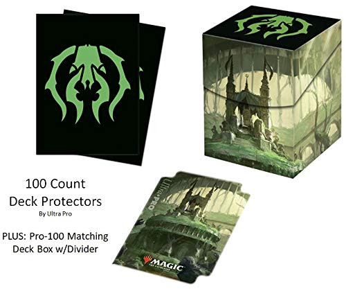 Guilds of Ravnica GRN Golgari Swarm Deck Protector & Deck Box Combo (100 Count) for MTG