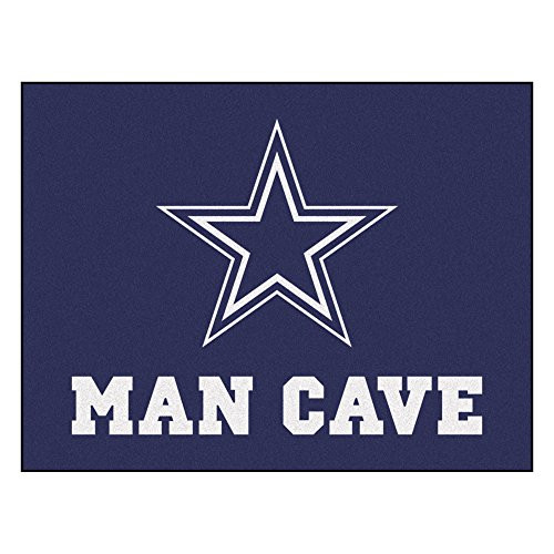 FANMATS 14292 NFL Dallas Cowboys Nylon Universal Man Cave All-Star Mat