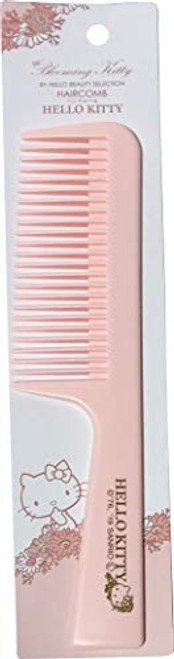 Sanrio Hello Kitty hand Hair Comb Hair brush Styling Tools (Pink)
