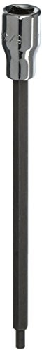 SK Hand Tool 45905 3/8-Inch Drive Hex Long Bit Socket, 5/32-Inch, Chrome