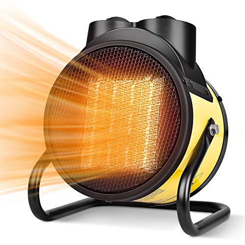 Space Heater - Electric Heater, 1500W PTC Heater Fan, 3 Modes, 3s Fast Heating, Thermostat & Overheat Protection, 90° Tilt Rotation, Portable Heaters For Indoor Use, 2 in 1 for All Year Round Space Heater - Electric Heater, 1500W PTC Heater Fan, 3 Modes, 3s Fast Heating, Thermostat & Overheat Protection, 90° Tilt Rotation, Portable Heaters For Indoor Use, 2 in 1 for All Year Round