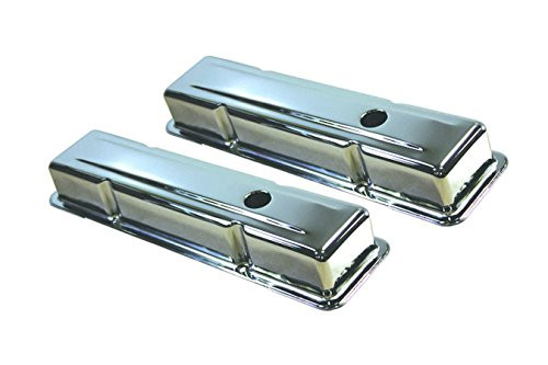 SPC Performance 8196 Short Valve Cover With Baffle for Small Block Chevy