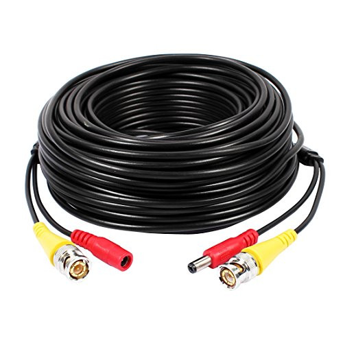 uxcell Video Power Cables, 30M 98ft BNC Extension Security Camera Wire Cord for CCTV Surveillance DVR System