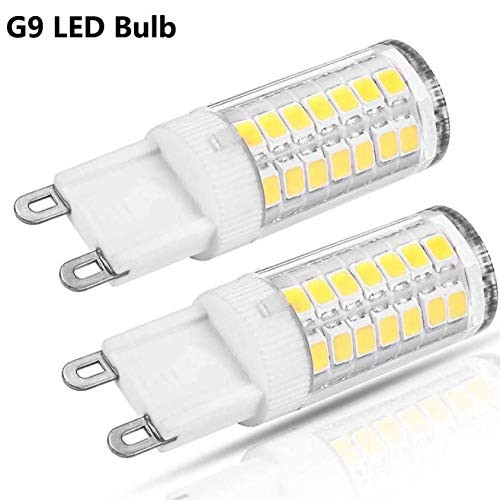 G9 LED Light Bulbs, 40W Halogen Equivalent, G9 Base, Dimmable G9 Daylight White Bulbs for Home Lighting (Daylight 6000K) G9 LED Light Bulbs, 40W Halogen Equivalent, G9 Base, Dimmable G9 Daylight White Bulbs for Home Lighting (Daylight 6000K)