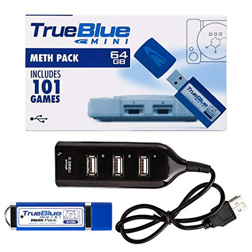 True Blue Mini Meth Pack 101 Games for Playstation Classic, 64 GB (Meth Pack)