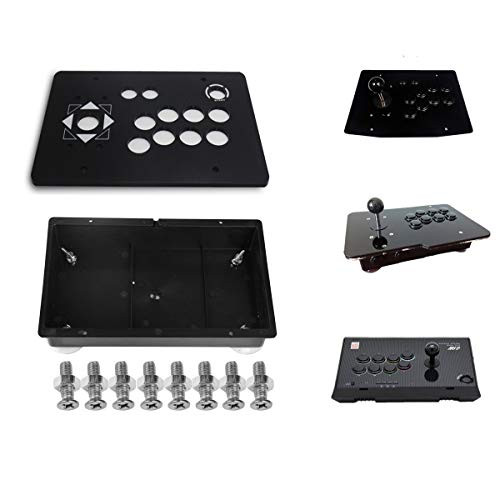 TAPDRA Acrylic Panel and Case Joystick DIY Set Kits Replacement for Arcade Game Machine Cabinet Controller DIY Kit c