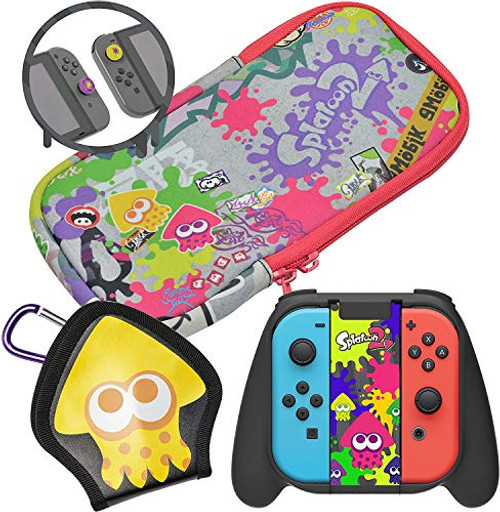 HORI Splatoon 2 Deluxe Splat Pack with Squid Trigger Grip Officially Licensed - Nintendo Switch HORI Splatoon 2 Deluxe Splat Pack with Squid Trigger Grip Officially Licensed - Nintendo Switch