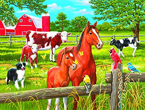 Spring Pasture 300 pc Jigsaw Puzzle by SUNSOUT INC