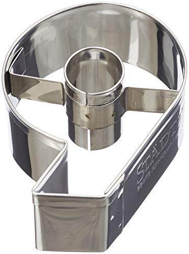 Staedter Number 6/9 Cookie Cutter, 6.5 cm, 30 x 30 x 30 cm, Silver