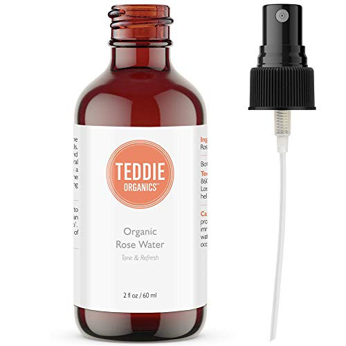 Teddie Organics Rose Water Facial Toner Spray 2oz Teddie Organics Rose Water Facial Toner Spray 2oz