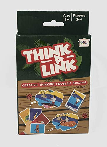 Trunk Works Think A Link Creative and Out of The Box Thinking Problem Solving Travel Card Game