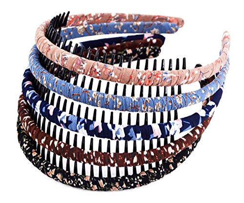 STHUAHE Woman 5PC Bohemia Style Protection Resin Teeth Comb Hair Hoop Hairband Headband Hair Accessories by Beauty hair (5 Color) STHUAHE Woman 5PC Bohemia Style Protection Resin Teeth Comb Hair Hoop Hairband Headband Hair Accessories by Beauty hair (5 Color)