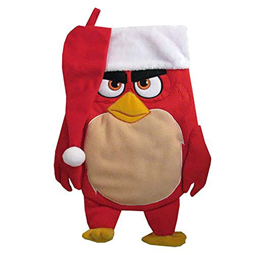 Kurt Adler 18" Angry Birds Red Bird Stocking