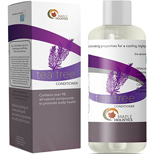 Pure Tea Tree Oil Conditioner for Dry Damaged Hair Boost Hair Growth Family Size Color Safe Anti Dandruff Scalp Therapy with Natural Calming Essential Oils Hydrating Argan and Smoothing Keratin -16 oz Pure Tea Tree Oil Conditioner for Dry Damaged Hair Boost Hair Growth Family Size Color Safe Anti Dandruff Scalp Therapy with Natural Calming Essential Oils Hydrating Argan and Smoothing Keratin -16 oz