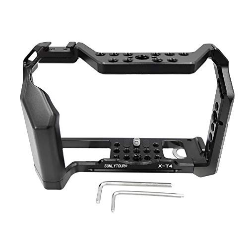 X-T4 XT4 Camera Cage, X-T4 XT4 Camera Case Quick Release Camera Cage Compatible with Fuji X-T4 XT4
