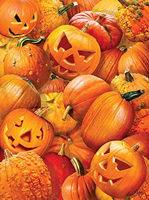 SUNSOUT INC Pumpkin Challenge 1000 pc Jigsaw Puzzle