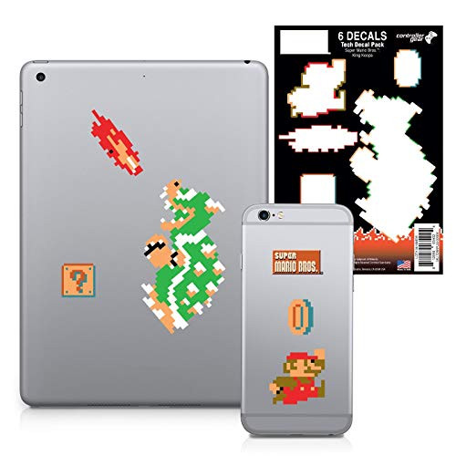 Super Mario Bros Gaming Tech Decals Dungeon King Koopa (Bowser)