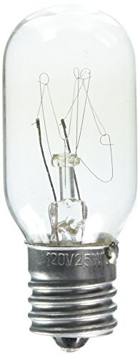 Sylvania 18360 25-Watt Clear Tubular Intermediate Base Incandescent T8 Bulb