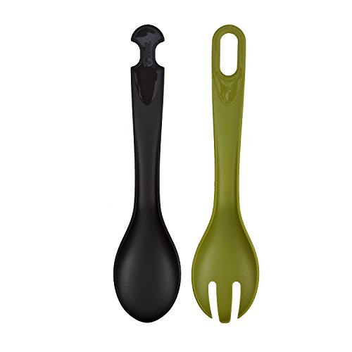 T-fal Excite 3-in-1 Linking Salad Tongs, Green