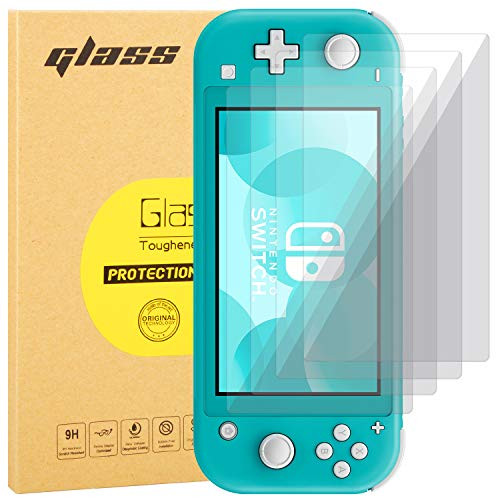 Tempered Glass Screen Protector for Nintendo Switch Lite,Anti Fingerprints Hard Screen Film for Nintendo Switch Lite(4-Pack)