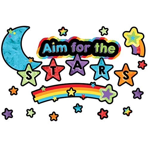 Carson Dellosa Celebrate Learning Aim for The Stars Mini Bulletin Board Set (110374)