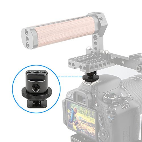 CAMVATE Camera Cage Quick Release Hot Shoe Adapter