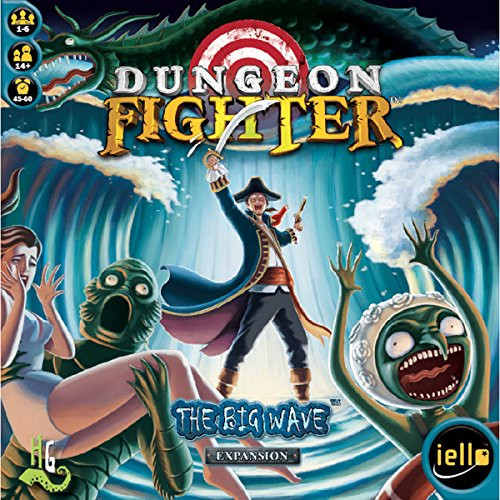 IELLO Dungeon Fighter: The Big Wave Board Game