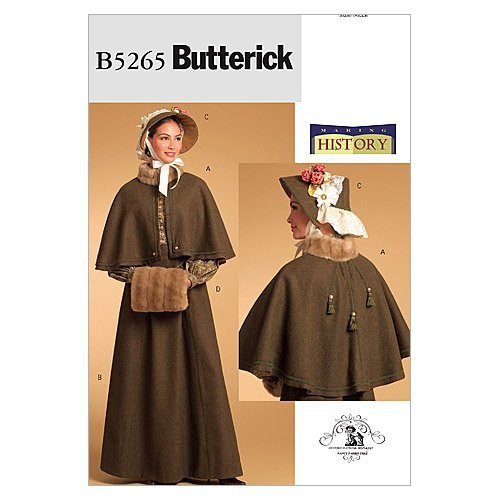 BUTTERICK PATTERNS B5265 Misses' Historical Costume, Size EE (14-16-18-20)