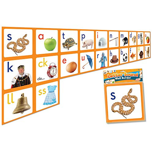 Junior Learning Letter Sound Wall Border Educational Action Games