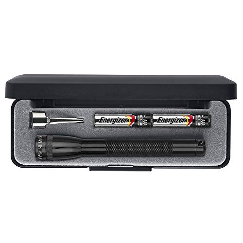 MagLite Mag Instruments AAA Mini LED Flashlight Presentation Box, Black