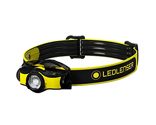 Ledlenser, IH5 Compact LED Professional Headlamp, AA Alkaline Batteries, Multipurpose Light Mount System, 200 Lumens
