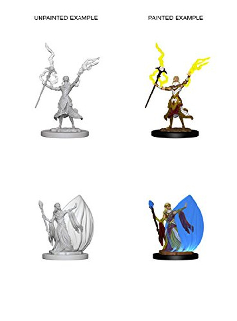 D&d Nolzur's Marvelous Miniatures - Elf Female Wizard D&d Nolzur's Marvelous Miniatures - Elf Female Wizard