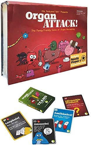 OrganATTACK! Card Game Including Teams Expansion Pack Bundle