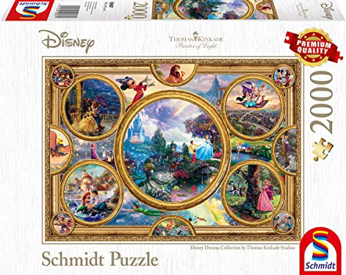 Schmidt Thomas Kinkade: Disney - Dreams Collection Jigsaw Puzzle (2000-Piece) Schmidt Thomas Kinkade: Disney - Dreams Collection Jigsaw Puzzle (2000-Piece)