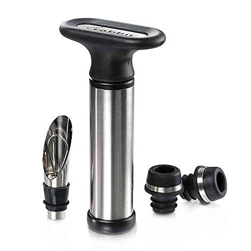 RABBIT STAINLESS STEEL WINE PRESERVER SET