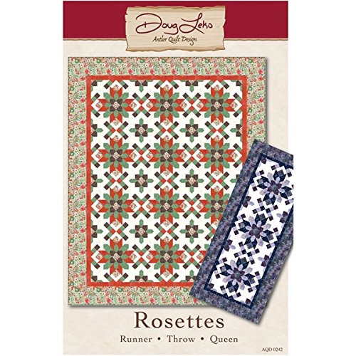Antler Quilt Design AQD0242 Rosettes Pattern None