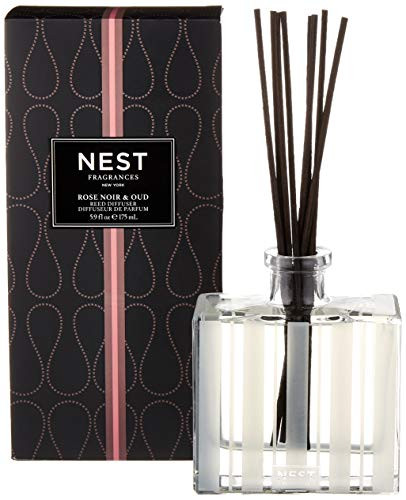 NEST Fragrances Rose Noir & Oud Reed Diffuser
