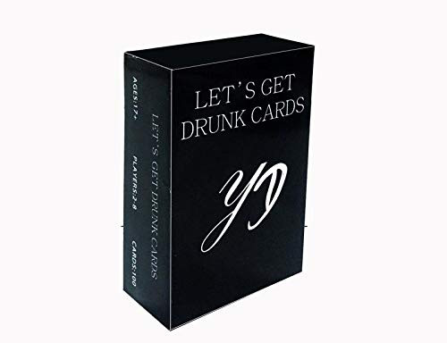 Let's get Drunk Cards Together--Fun Drinking Game for Adults, Suitable for Party use Adults-only Card