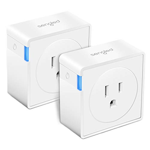 Sengled Plug Smart Outlet Compatible with Alexa and Google Assistant Hub Required APP Control Timer Function Type B Mini Smart Socket (2 Pack)